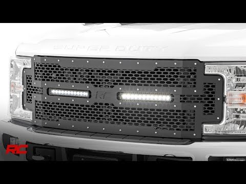 2017- 2018 Ford F 250 & F 350 Super Duty Mesh Grille by Rough Country