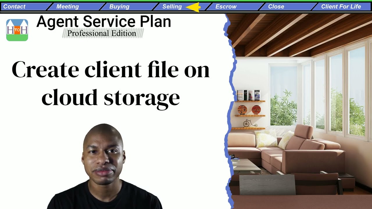 Create client file on cloud storage 