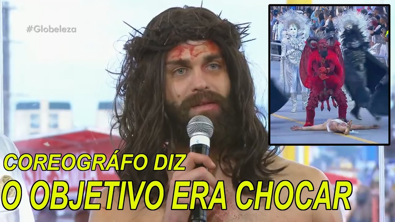 Gavioes da Fiel 2019 Jesus Polemica Entrevista Globo O Objetivo era chocar diz coreógrafo