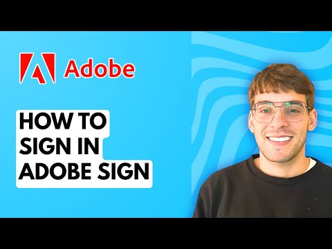 Adobe Sign In
