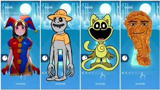 Pomni Abstractsed 🆚 Zoonomaly 🆚 poppy Playtime Animation 🆚 Gegagedigedagedago - who is best 🎯