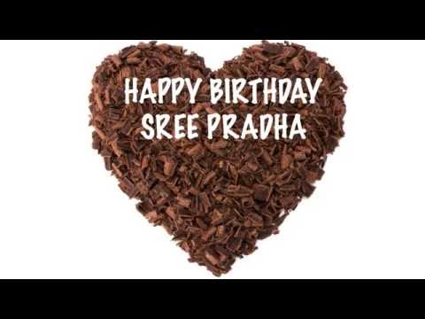 SreePradha   Chocolate - Happy Birthday