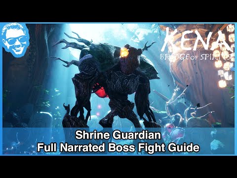Shrine Guardian Boss Fight - Full Narrated Walkthrough - Kena Bridge of Spirits [4k HDR]