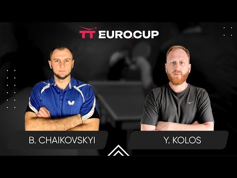 13:40 Bohdan Chaikovskyi - Yurii Kolos 10.12.2023 TT Euro.Cup Ukraine Professional. TABLE 3