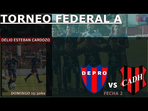 Torneo Federal A - DEPRO (Pronunciamiento) vs Douglas Haig (Pergamino) (Fecha 2)