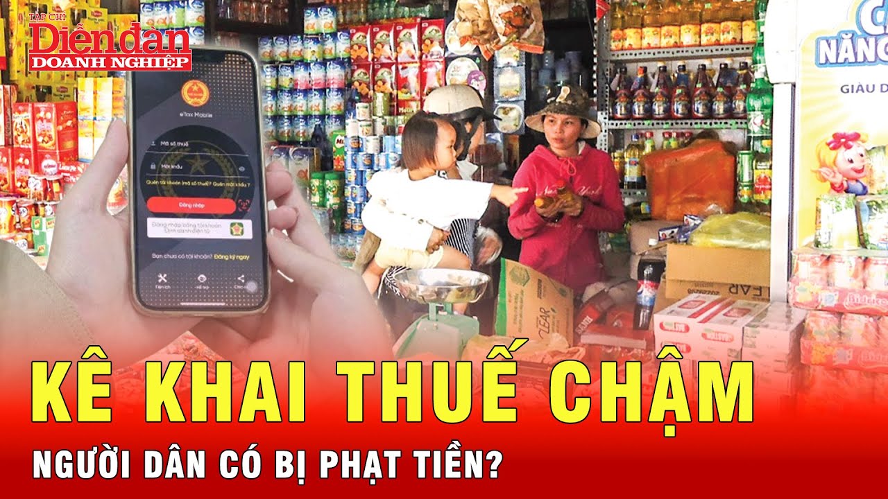 Người dân gặp lỗi khi kê khai thuế qua eTax Mobile: Có bị truy thu, phạt tiền?|