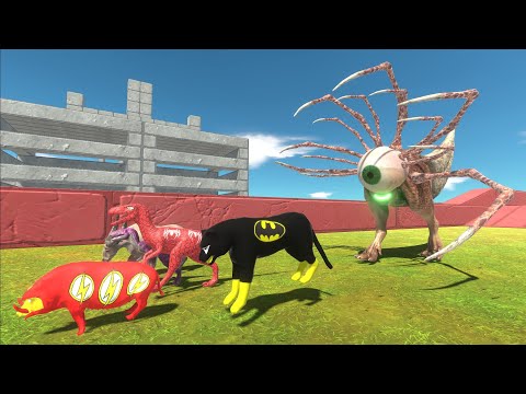 Escape from DEATH TOUCH ALIEN - Animal Revolt Battle Simulator