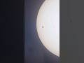 The Sunspot visible from Mars!