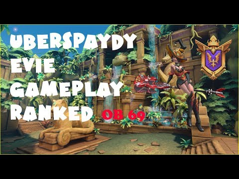 Paladins Evie Ranked Gameplay - Got Grandmaster