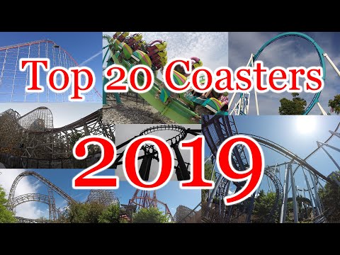 My Top 20 Coasters 2019