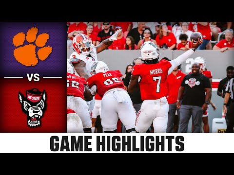 Clemson vs. NC State Game Highlights | 2023 ACC...