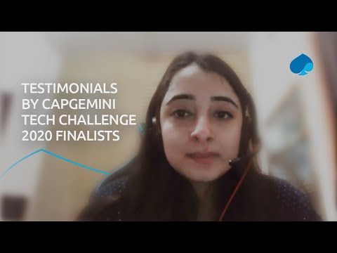 Shweta Bhatia sheds light on her journey during Capgemini Tech Challenge 2020