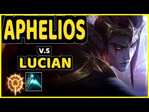 IMAQTPIE (APHELIOS) vs LUCIAN - BOTTOM ADC GAMEPLAY - NA Ranked GRANDMASTER