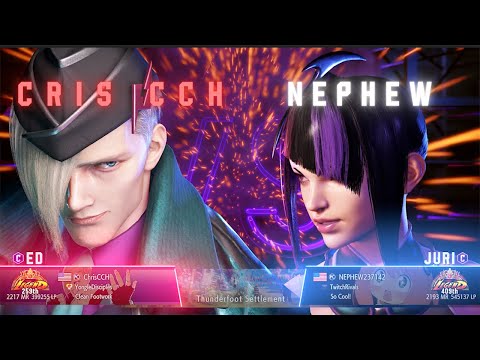 🎮 SF6 ▰ CHRIS CCH (ED) vs NEPHEW (JURI) ▰ High Level🔥