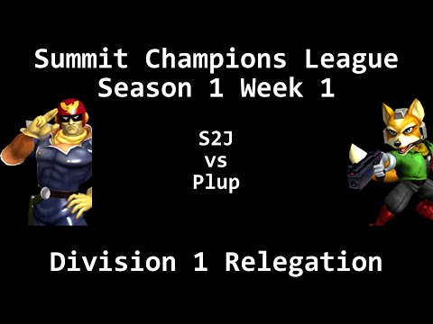 SCL1.1 - S2J (Captain Falcon) vs Plup (Fox) - Division 1 Relegation