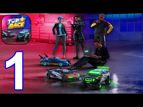 Top Race! - Super Car Battle - Gameplay Walkthrough Part 1 Tutorial (iOS, Android)