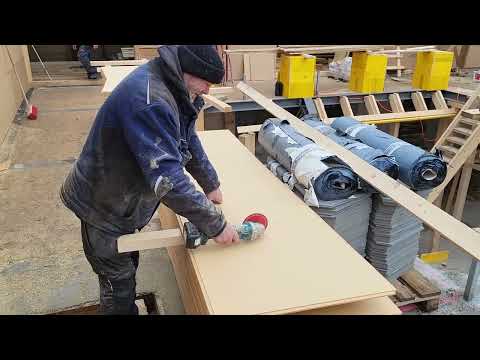 Mit Flex Holz schneiden 27. Jänner 2023