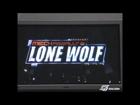MechAssault 2: Lone Wolf Xbox Gameplay - E3 2004 Footage