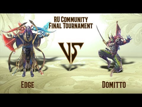 Edge (Azwel) VS Domitto (Yoshimitsu) - Losers Final - RU Community Final Tournament (11.04.2020)