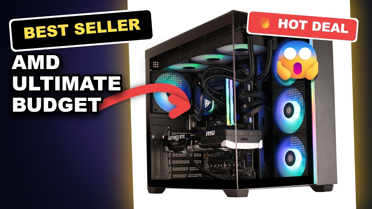 AMD Ultimate Budget Gaming PC RX 9070 XT Review: Worth It in 2024? review video