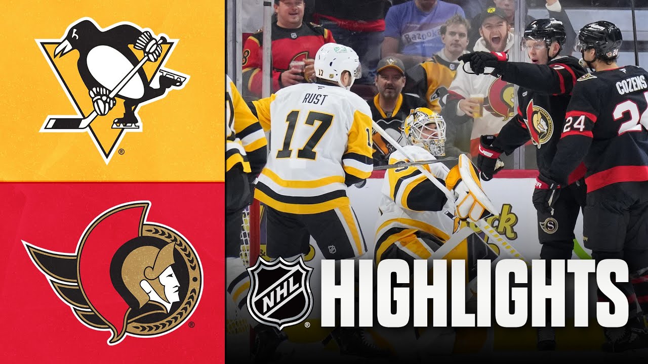 Penguins vs. Senators | NHL Highlights | December 18, 2025