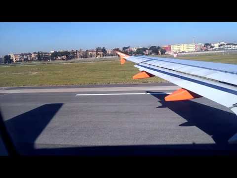 Spettacolare partenza con ombra a terra Volo Napoli-Basilea