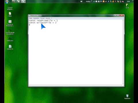 Visual Basic Script [21] - Konstanten zur Dateiverarbeitung | Programmieren lernen für Anfänger