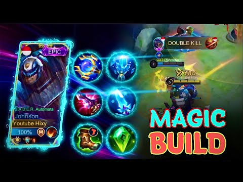 JOHNSON MAGIC BUILD 💥FULL DAMAGE💥 JOHNSON GAMEPLAY