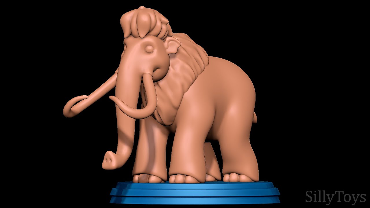 Ellie - ice age 3D Print Model