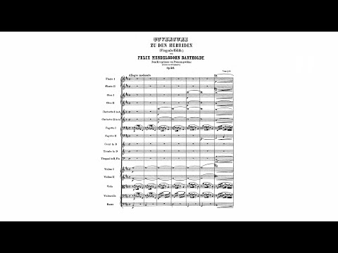 Mendelssohn: Overture "The Hebrides (Fingal's Cave)", Op. 26 (with Score)
