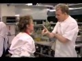 Gordon Ramsay misses a slap in the face