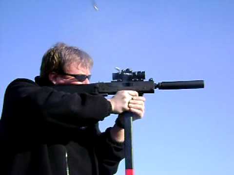 M11 FULL AUTO 9MM MAC JACKED SUPPRESSED 50RD MAG