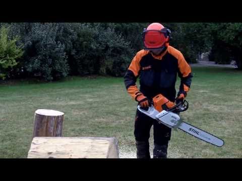 comment regler tronconneuse stihl