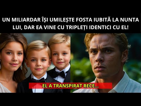 UN MILIARDAR ÎȘI INVITĂ FOSTA IUBITĂ LA NUNTA LUI, DAR EA VINE CU TRIPLEȚI IDENTICI CU EL...