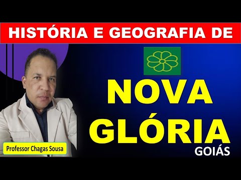 NOVA GLÓRIA-GO-HISTÓRIA E GEOGRAFIA(Concurso Público da Prefeitura)Prof. Chagas Sousa