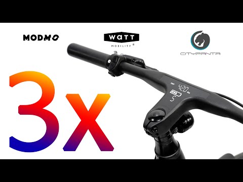 E-Bikes mit dem Modmo Display-Lenker