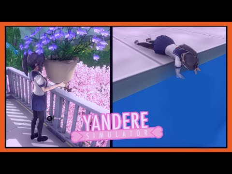 Testing the Flower Pot and Fountain Traps ||  Yandere Simulator Concept