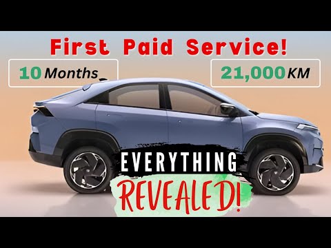 Tata Curvv EV first paid service
