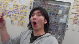 オリパで大爆死して号泣するも最後に大逆転をして店内で暴走する男www