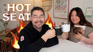 I interviewed my husband - Joe spills the tea! | Vlogmas 7 - Chef Julie Yoon