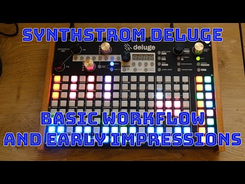 Synthstrom Deluge: Basic Workflow And Early Impressions