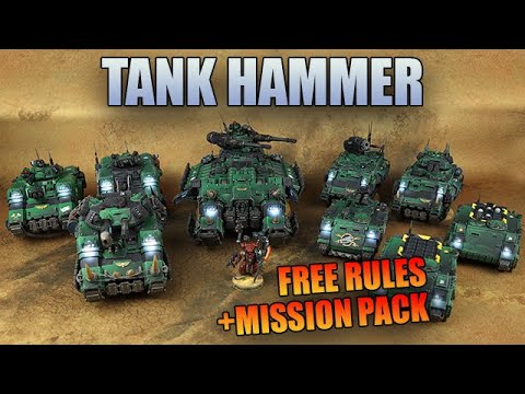 TANK HAMMER - Warhammer 40,000 but it's all tanks!!
