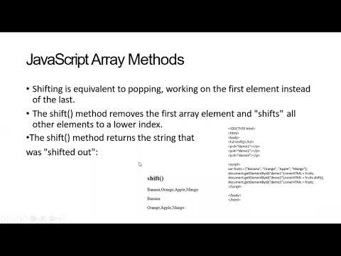 Javascript Array Method Part 2 Bsit Lecture
