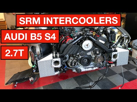 SRM Intercooler Installation - Audi 2.7T B5S4