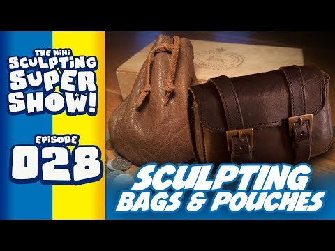 Mini Sculpting Super Show 28 - Modelliertaschen & -beutel