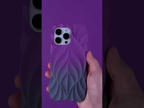 Чехол для Apple iPhone 15 Pro стильный, яркий, противоударный, с защитой камеры. Leaf TPU. Оранжевый - фото 1 - id-p2620765409