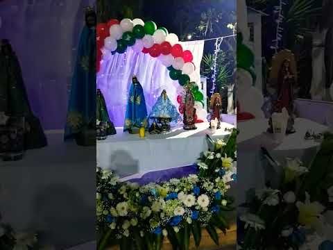 rosario a la virgen de la colonia 16 de marzo Tehuacán Puebla