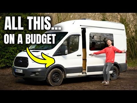 A Full Tour of my DIY Ford Transit BUDGET Camper Conversion