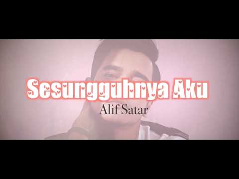Alif Satar - Sesungguhnya Aku [OST Drama "Red Velvet"] (Lyric Video)