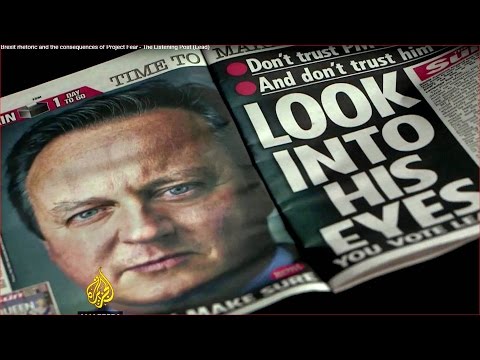 Brexit rhetoric and the consequences of Project Fear - The Listening Post (Lead)